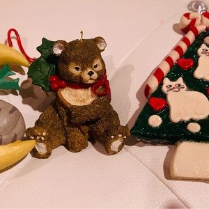 Set of three Xmas ornaments